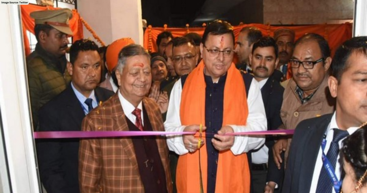 Uttarakhand CM Dhami inaugurates Mohan Singh Bisht auditorium in Lucknow